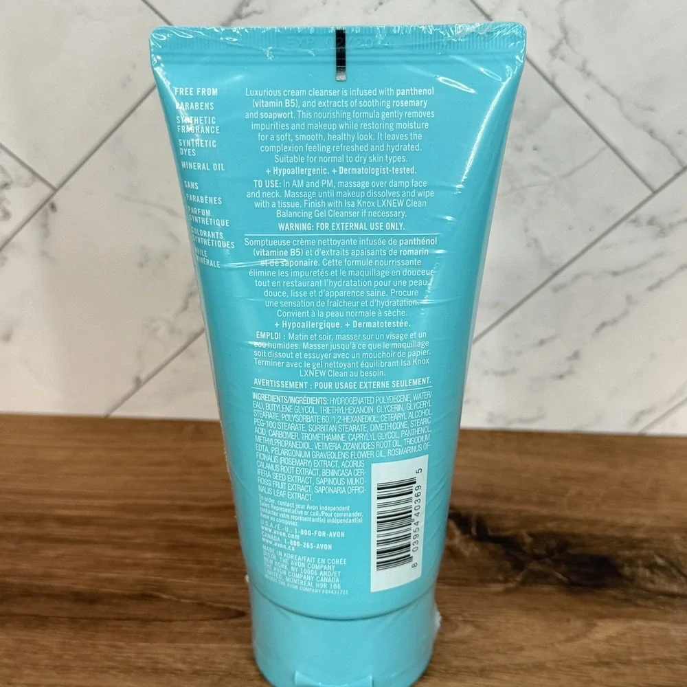 ISAKNOX LXNEW Clean Nourishing Cream Cleanser 150ml Vitamin B5 NEW SEALED